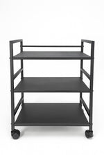 Load image into Gallery viewer, 3-Tier Rolling Trolley Cart