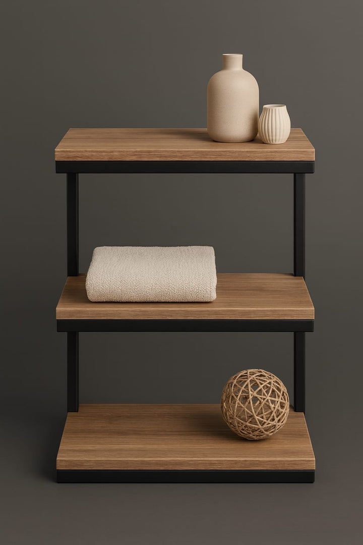 Matte Black Wall Towel Holder