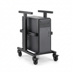 Load image into Gallery viewer, Metal CPU Trolley Stand with Wheels