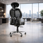 Load image into Gallery viewer, Ergonomic Grey Office Chair