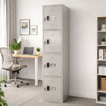 Load image into Gallery viewer, 4-Door Metal Storage Locker