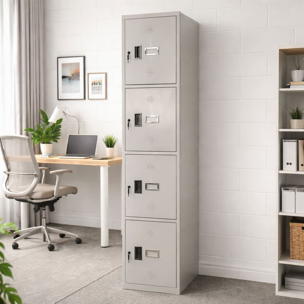 4-Door Metal Storage Locker