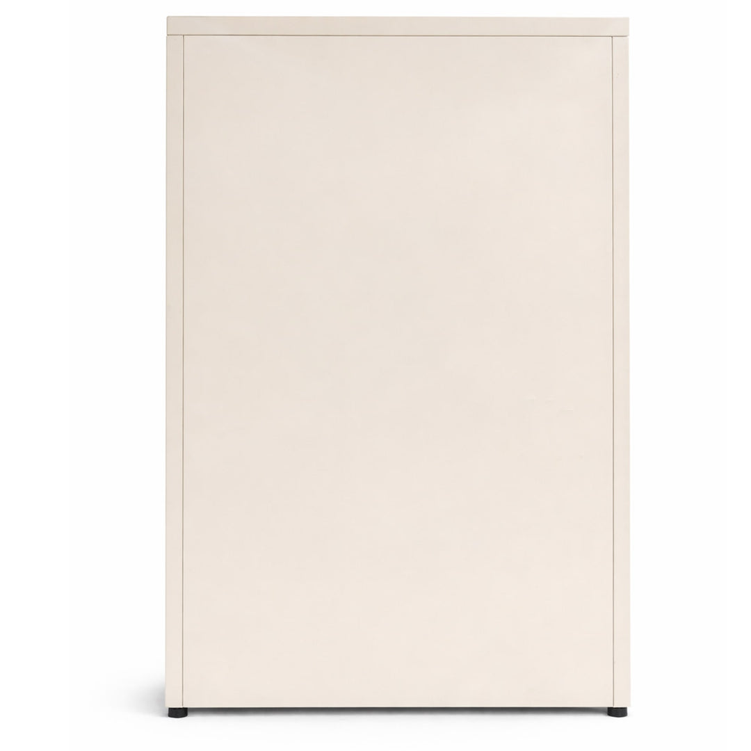 2-Door Beige Locker Cabinet