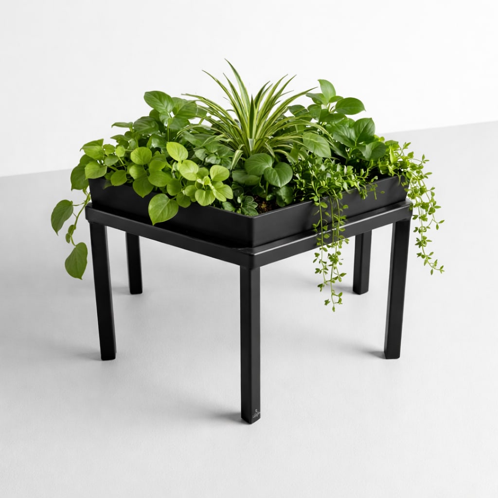 Hexagon Metal Plant Stand