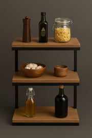 Matte Black Wall Towel Holder